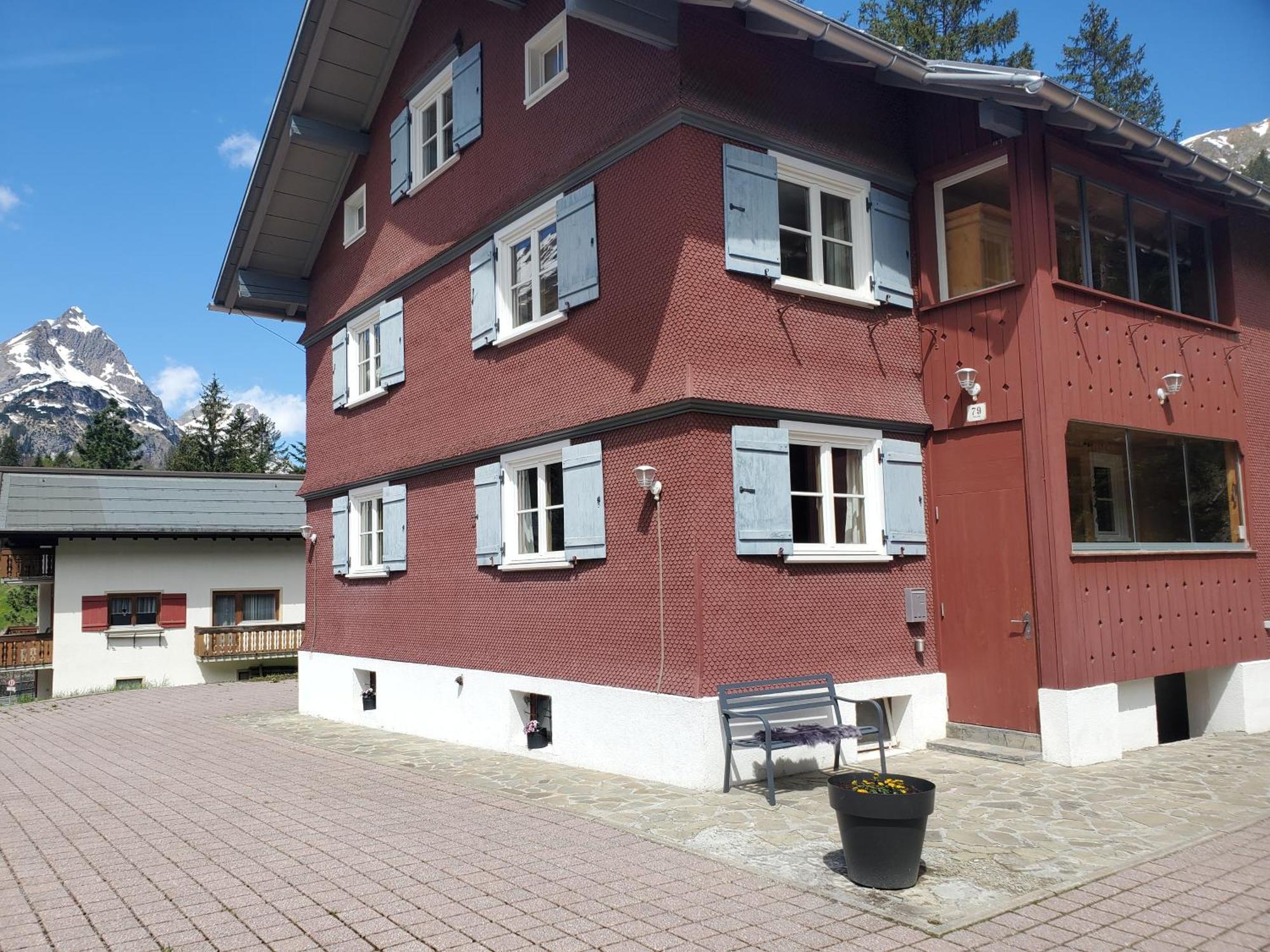 Вилла Berghof Ferienhaus Шрёккен Экстерьер фото